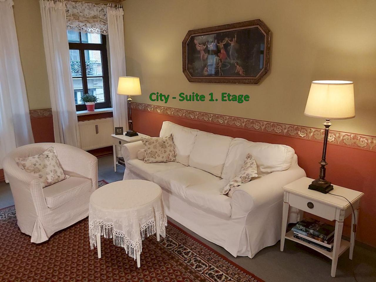 City-Ferienwohnungen-Dresden - Zentral Gelegen Im Haus Louisenstrasse 11 - Dresden-Neustadt 客房 照片
