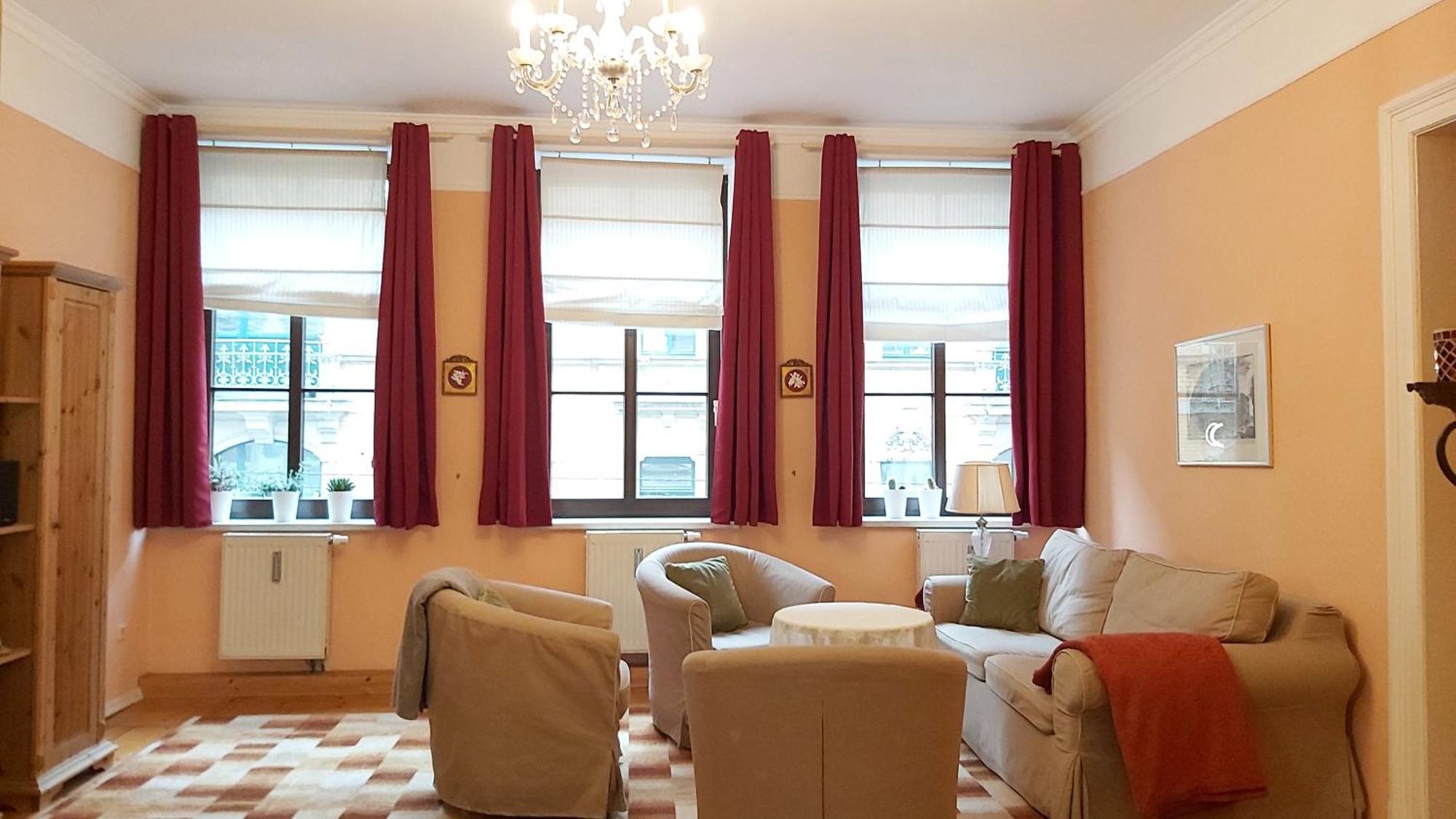 City-Ferienwohnungen-Dresden - Zentral Gelegen Im Haus Louisenstrasse 11 - Dresden-Neustadt 外观 照片